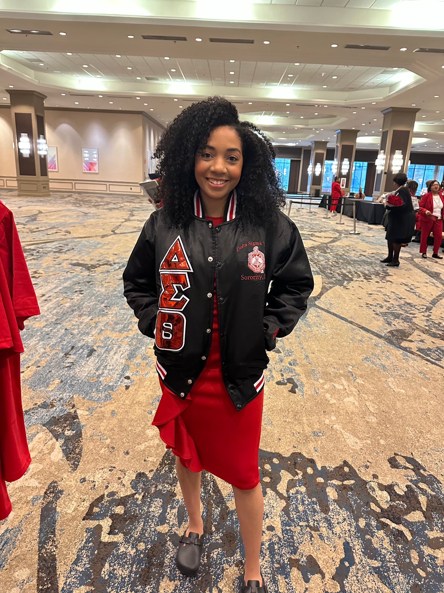 Liquid Red DST Satin Jacket