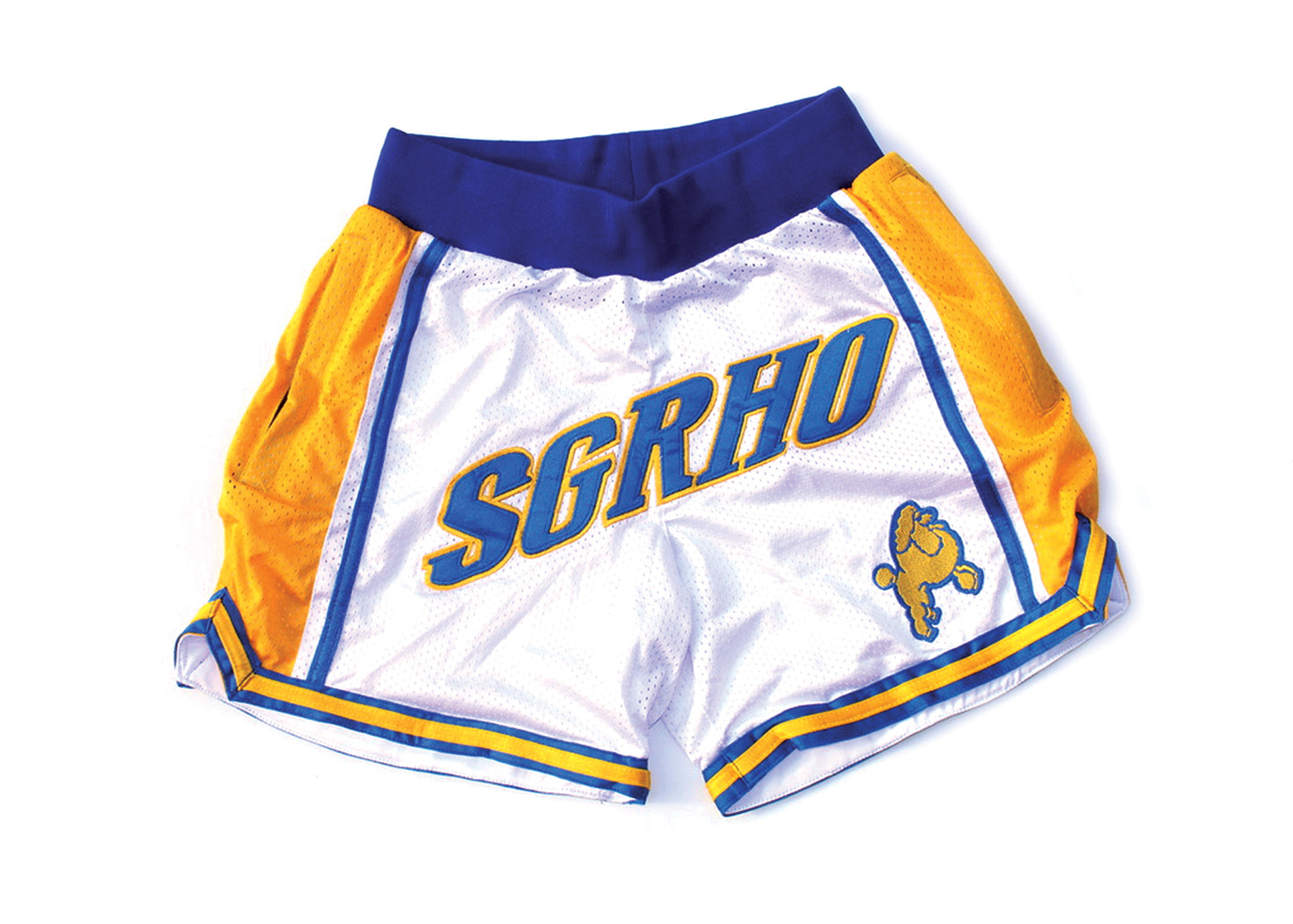 White "SGRHO" Shorts (CLEARANCE)