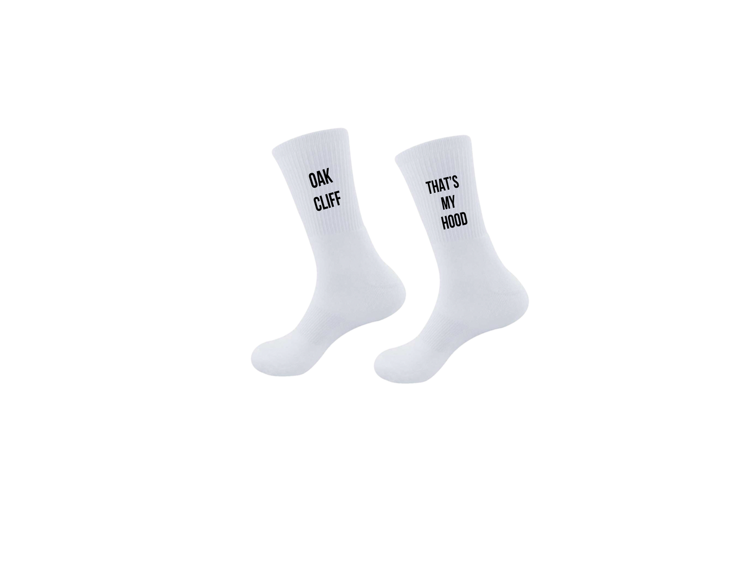 "OAK CLIFF" Socks
