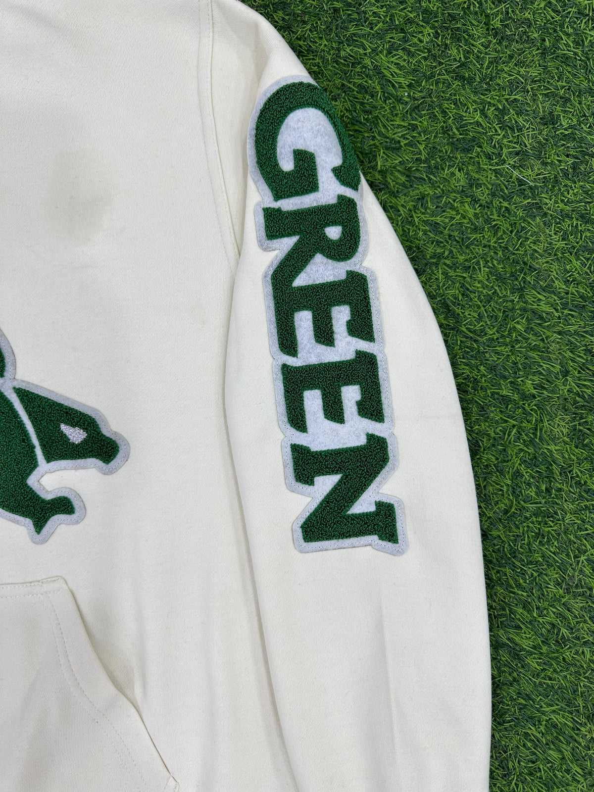 Mean Green Chenille Crewneck