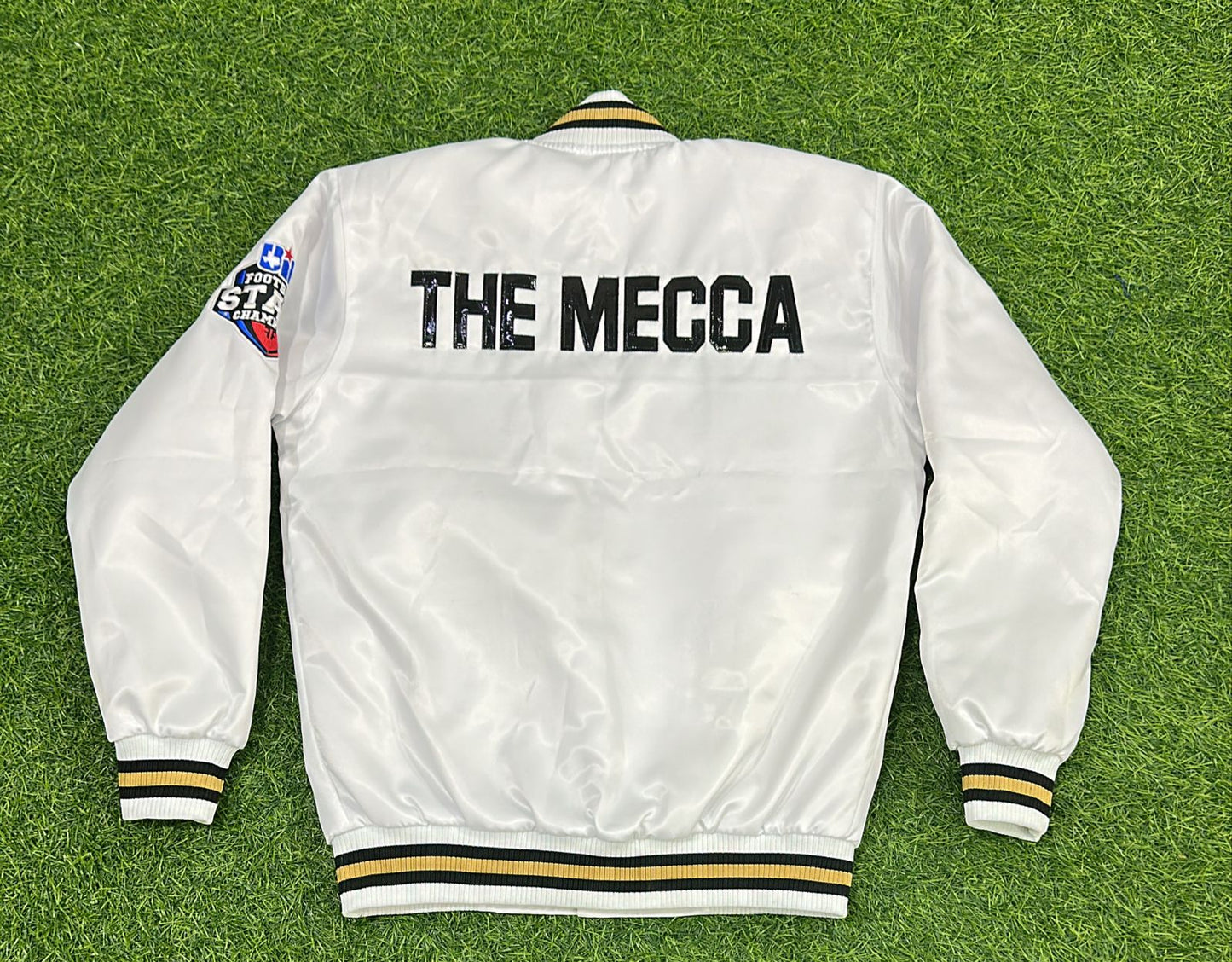 White SOC Bears Championship Jacket (PRE-ORDER)