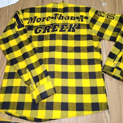 More Than A Greek Flannel/Shorts Combo