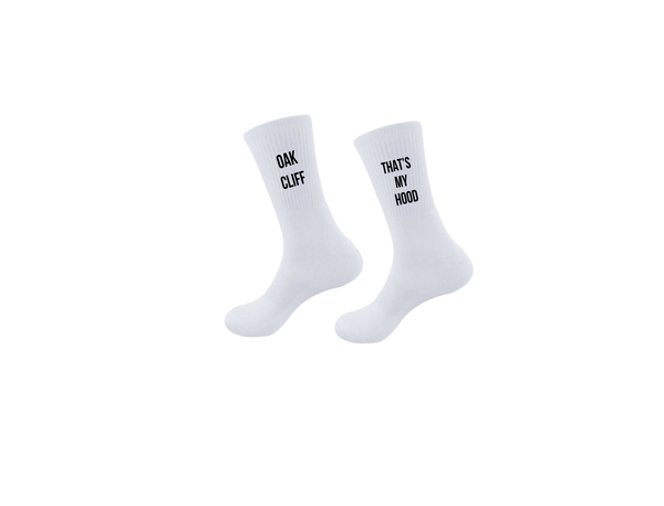 "OAK CLIFF" Socks